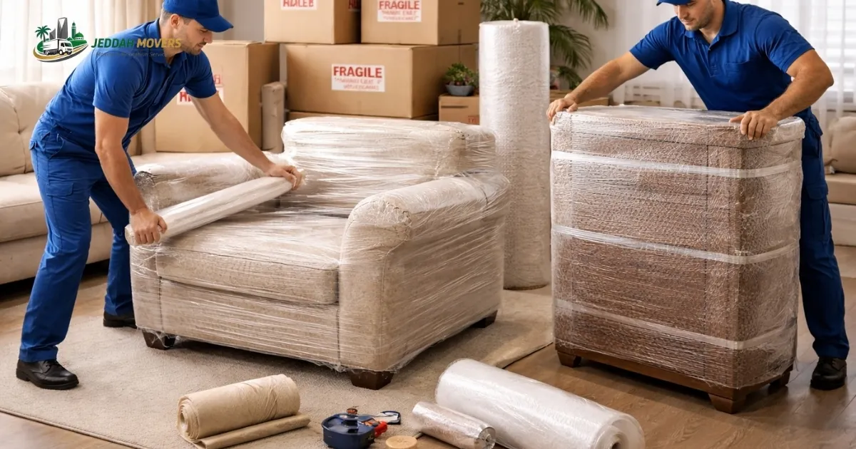 Furniture Before Movers Arrive in Jeddah