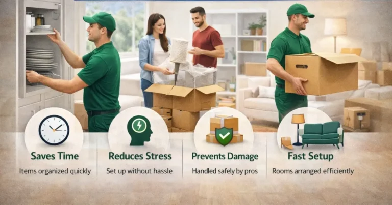 How Unpacking Services Save Time