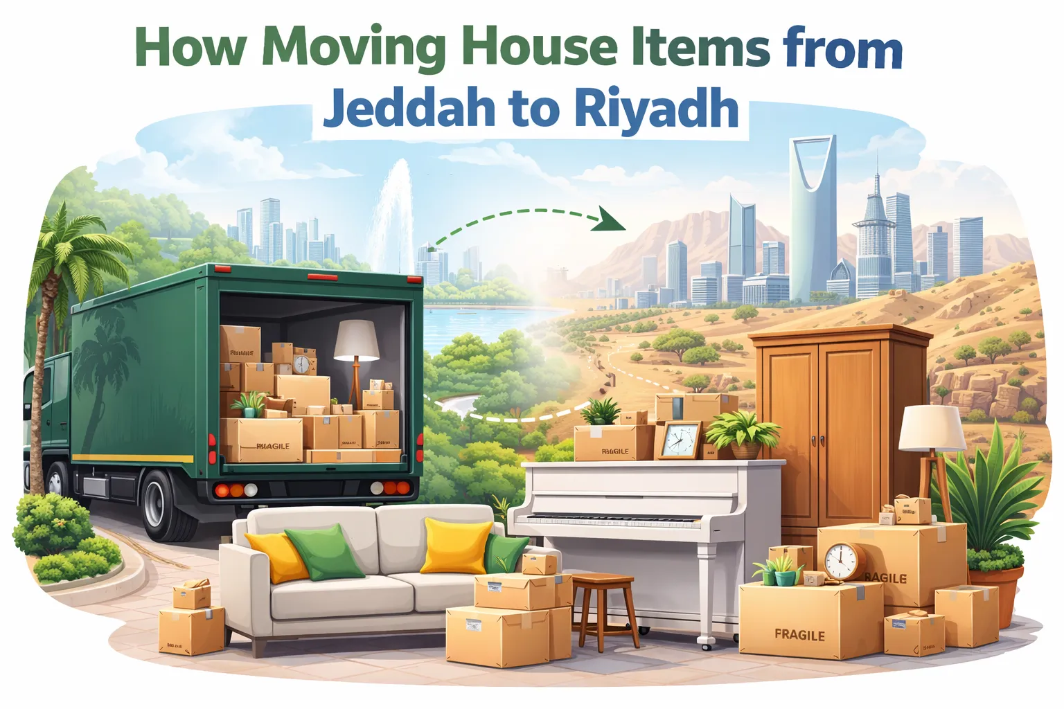 Moving from Jeddah to Riyadh