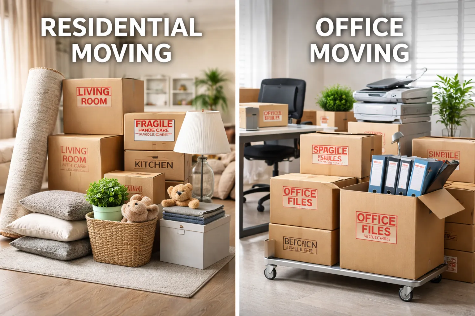 Residential and Office Moving Services