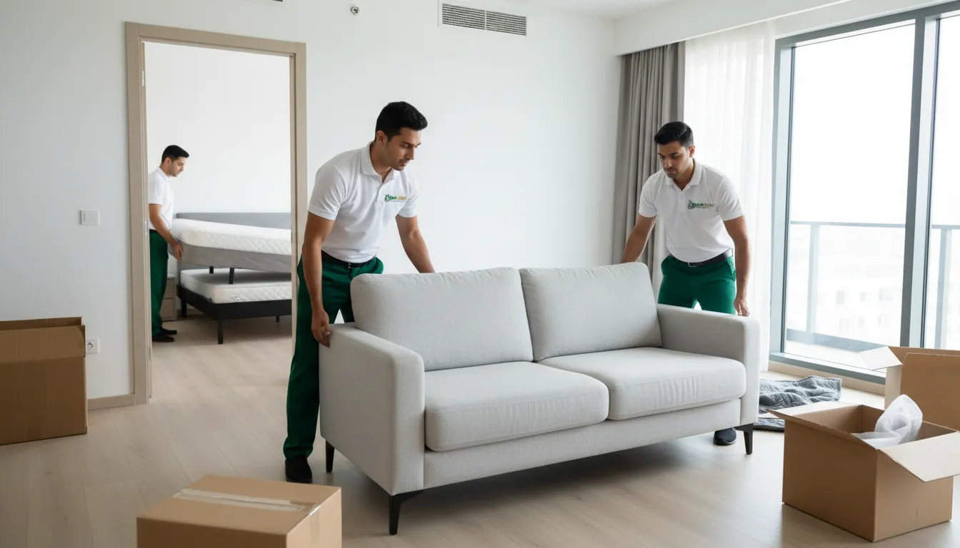 sofa and bed moving services Jeddah